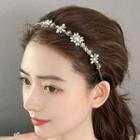 Floral Rhinestone Headband