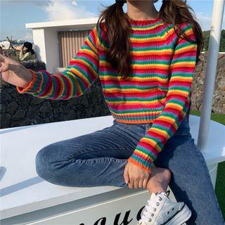 Striped Sweater / Cardigan