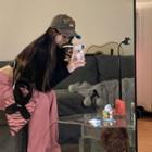 Long-sleeve Top / Wide Leg Sweatpants