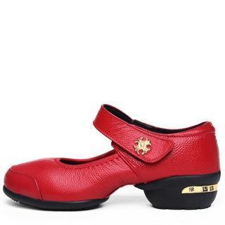 Velcro-strap Dance Pumps