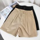 Ruched Cargo Shorts