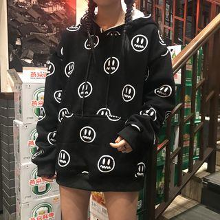 Smiley Long-sleeve Hoodie