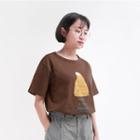 Sloth Printed Short-sleeve T-shirt