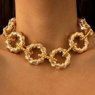 Hoop Alloy Choker