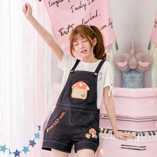 Print Short Dungaree