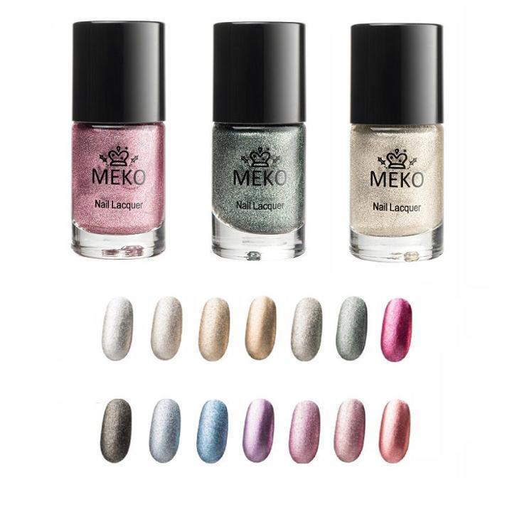Meko - Quicksand Starry Sky Series Nail Polish 12ml - 14 Types
