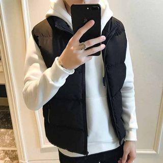 Padded Vest / Drawstring Hoodie / Set