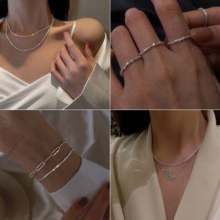 Alloy Necklace / Bracelet / Ring / Earring / Set (various Designs)