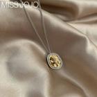 Pendant Stainless Steel Necklace Gold - One Size