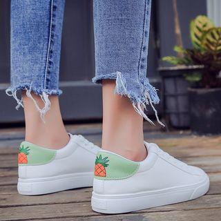 Pineapple Print Sneakers