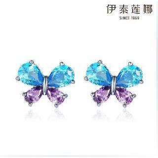 Swarovski Elements Crystal Butterfly Ear Studs