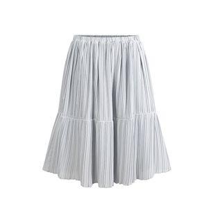 Mini Pleated Chiffon Skirt