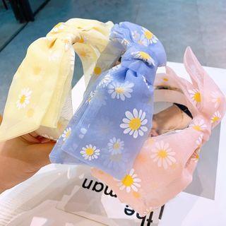 Daisy Print Headband