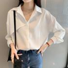 Plain Shirt Khaki - Xl
