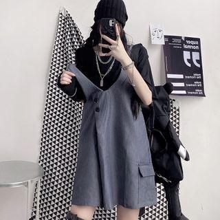 Wide Leg Sleeveless Romper