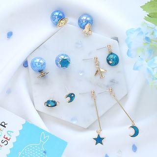 Blue Moon / Star / Planet Earring (various Designs)