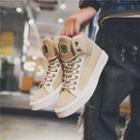 Fabric High-top Sneakers