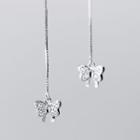 Butterfly Earring 1 Pair - S925 Silver - One Size