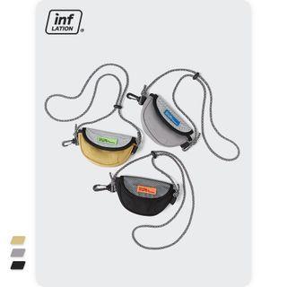 Mini Flap Pouch With Neck Strap