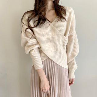 Plain Wrapped Sweater