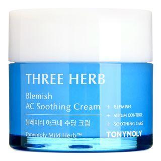 Tonymoly - Three Herb Blemish Ac Soothing Cream 80ml