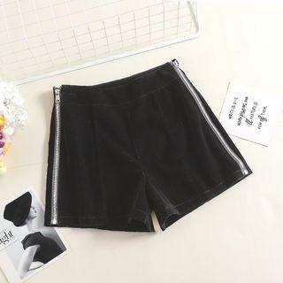 Side Zip Shorts