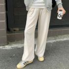 Two-way Drawstring Terry Pants
