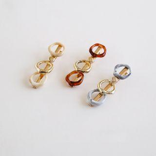 Geometric Acetate Hair Clip