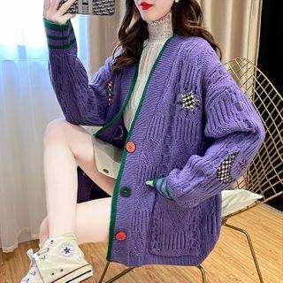 Moon Cable Knit Cardigan