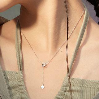 Adjustable Chain Drop Necklace