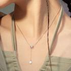 Adjustable Chain Drop Necklace