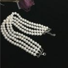 Faux-pearl Choker As Figure - One Size