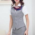 Set: Dress Vest + Pencil Skirt