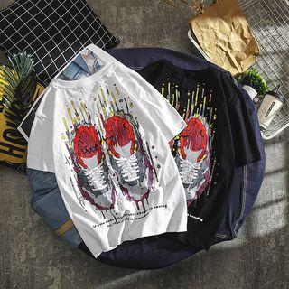 Shoes Print Short-sleeve T-shirt