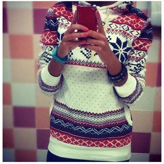 Christmas Pattern Hoodie