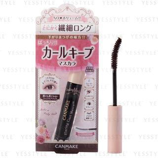 Canmake - Flaring Curl Mascara (#01 Chocolate Black) 1 Pc