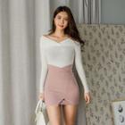 Two-way Wrap-front Top
