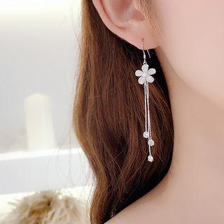 Flower Fringed Earring/ Clip-on Earrings