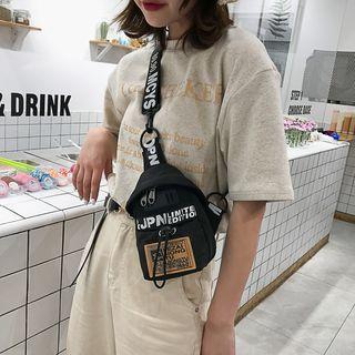 Crossbody Lettering Sling Bag
