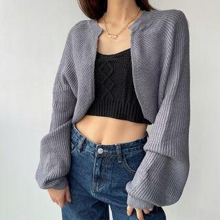 Plain Knit Shrug