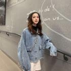 Denim Jacket Vintage Blue - One Size
