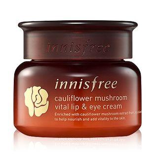 Innisfree - Cauliflower Mushroom Vital Lip & Eye Cream 35ml 35ml
