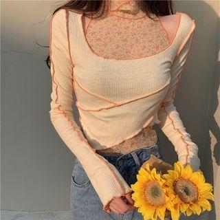 Long-sleeve T-shirt / Mesh Tank Top