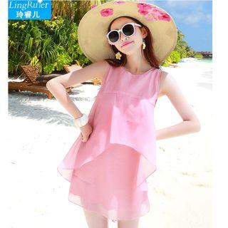 Layered Sleeveless Sundress