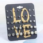 Set Of 20: Stud Earring As Shown In Figure - One Size