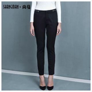 High Waist Slim Fit Pants