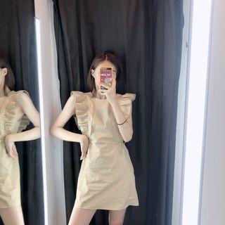 Round Neck Plain Tank Top Dress