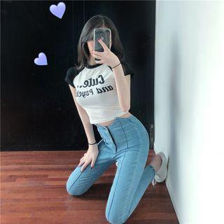 Skinny Jeans / Knit Top