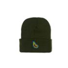 Embroidered Avocado Knit Beanie 5731 - Green - One Size