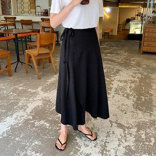 Belly Top & Wrap Skirt Matching Set